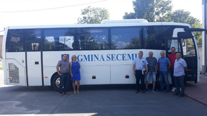 autobus szkolny dla gminy Secemin